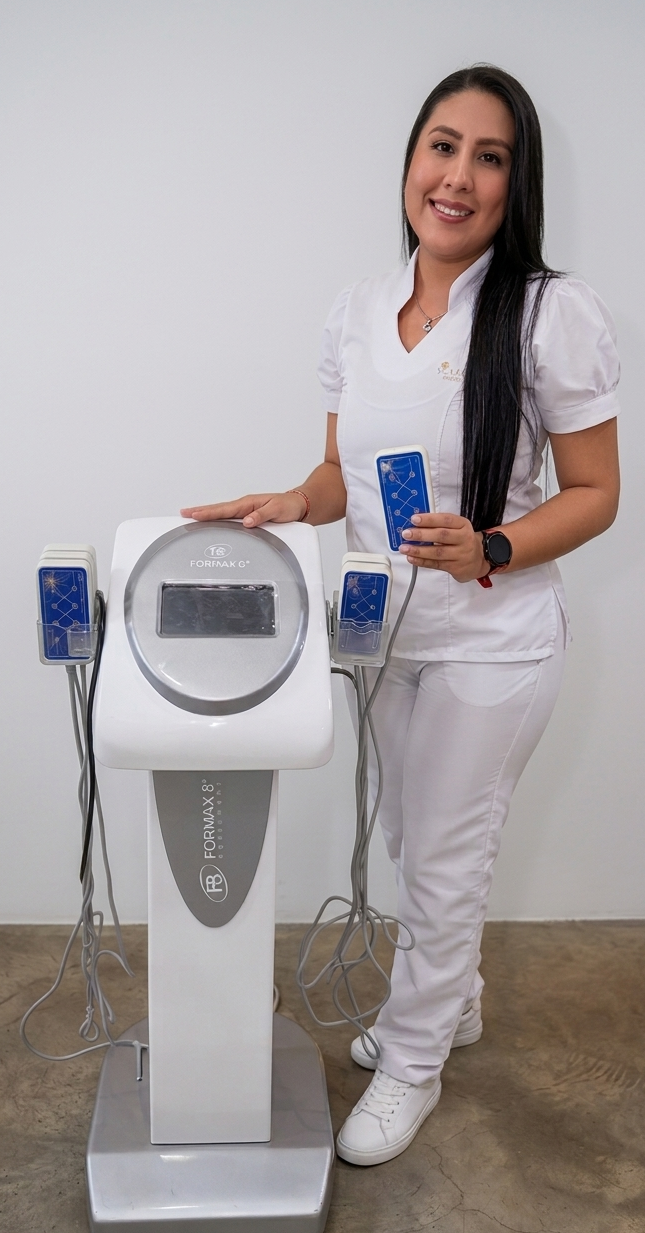 Equipo LipoT-360 en acción